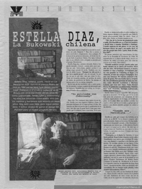 Estella Díaz, la Bukowski chilena