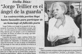 Jorge Teillier es el ángel de la guarda