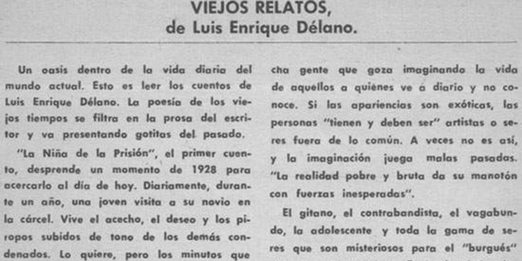 Viejos relatos