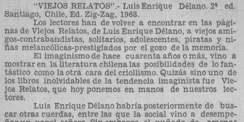 Viejos relatos