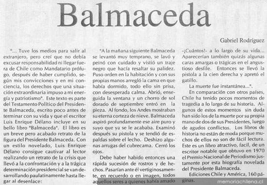 Balmaceda