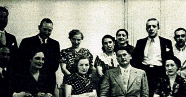 Bienvenida para Luis Enrique Délano a su regreso de España, 1937