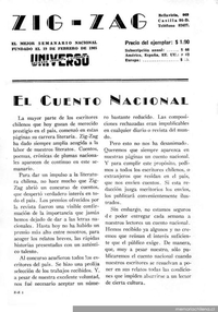 El cuento nacional : La ventana que mira al mar, Luis Enrique Délano