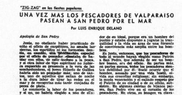 Una vez más los pescadores de Valparaíso pasean a San Pedro por el mar