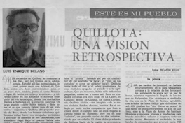 Quillota : una visión retrospectiva