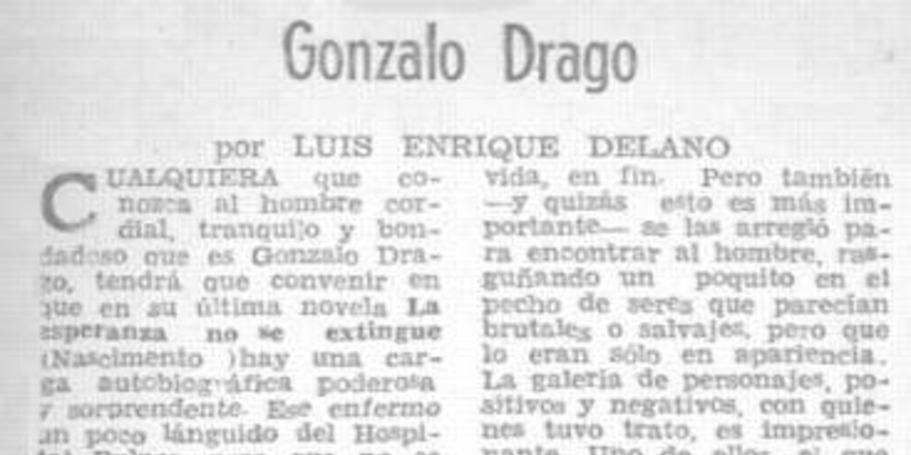 Gonzalo Drago
