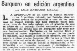 Barquero en edición argentina