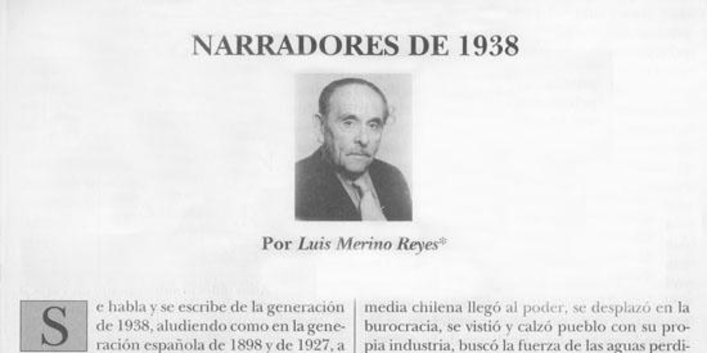 Narradores de 1938