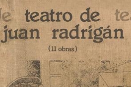 Los niveles de marginalidad en Radrigán