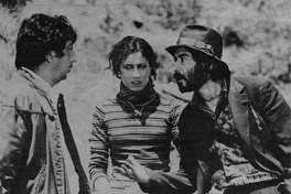 José Soza, Loreto Valenzuela y Nelson Brodt, protagonistas de Hechos consumados, 1986