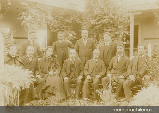 Profesores del Liceo de Hombres de Quillota, 1910