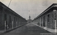 Calle de Población Huemul, hacia 1912