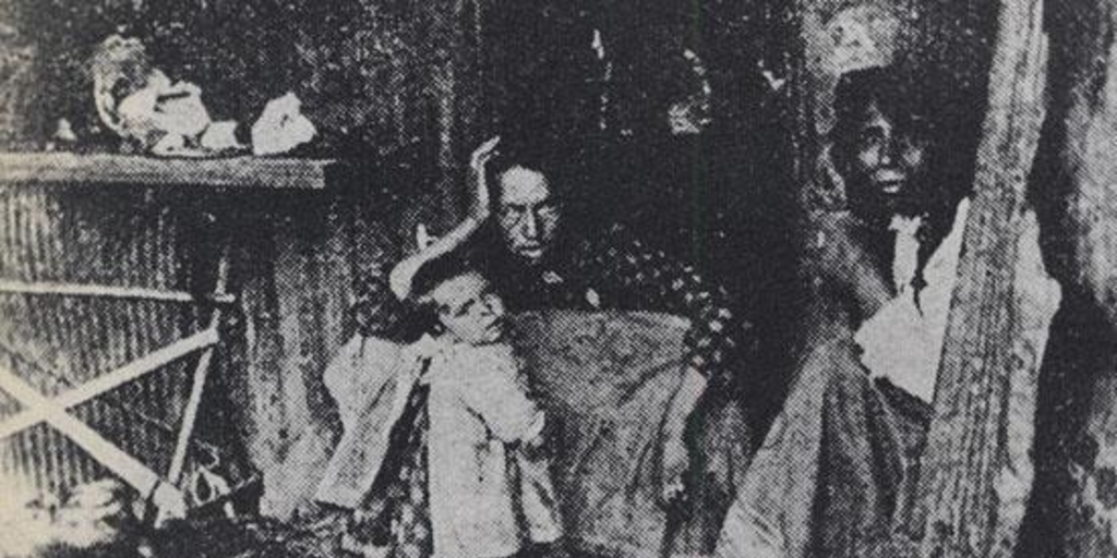 Una ratonera donde vive toda una familia, 1910