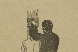 Medición de la talla, hacia 1900