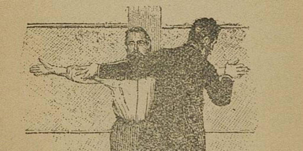 Medición de la braza, hacia 1900