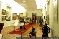 Sala de exposiciones del Museo Histórico Nacional