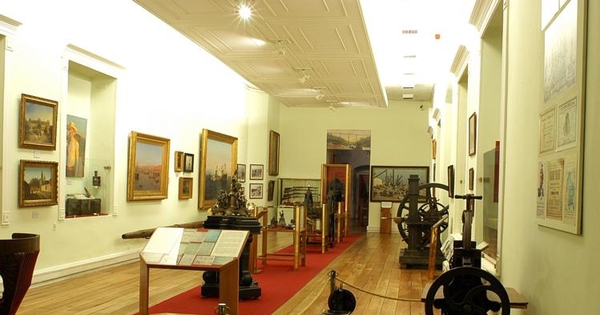 Sala de exposiciones del Museo Histórico Nacional