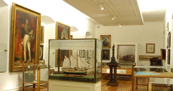 Sala de exposiciones del Museo Histórico Nacional