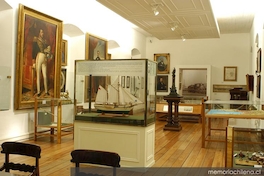 Sala de exposiciones del Museo Histórico Nacional