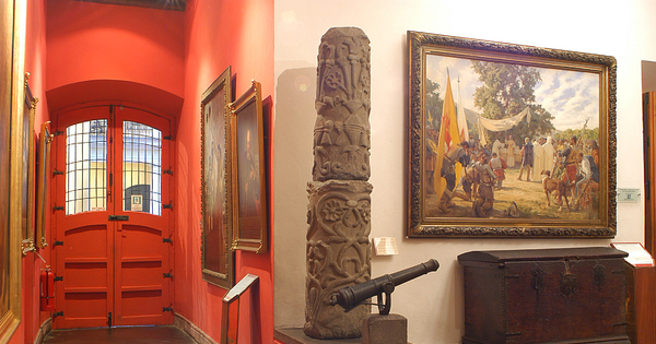 Sala de exposiciones del Museo Histórico Nacional