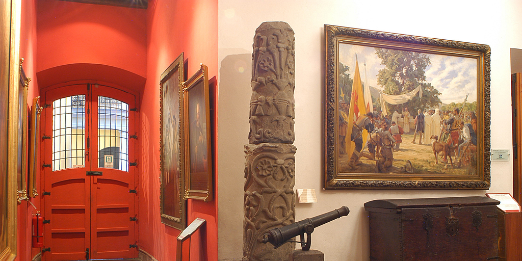 Sala de exposiciones del Museo Histórico Nacional