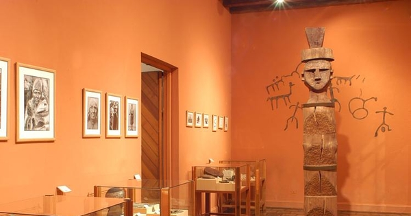 Sala de exposiciones del Museo Histórico Nacional