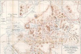 Plano ilustrativo de la rejión de Nahuelhuapi i del derrotero de Fray Francisco Menéndez