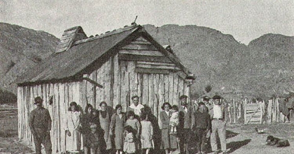 Colonos del río Baker, Aysén, hacia 1935