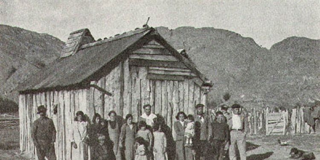 Colonos del río Baker, Aysén, hacia 1935