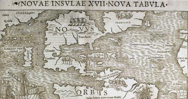 Nova Insulae XVII Nova Tabula, 1540