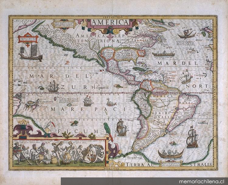 América, 1606