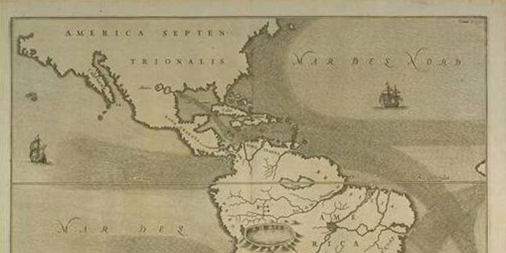 Mappa Fluxus et Refluxus, 1665