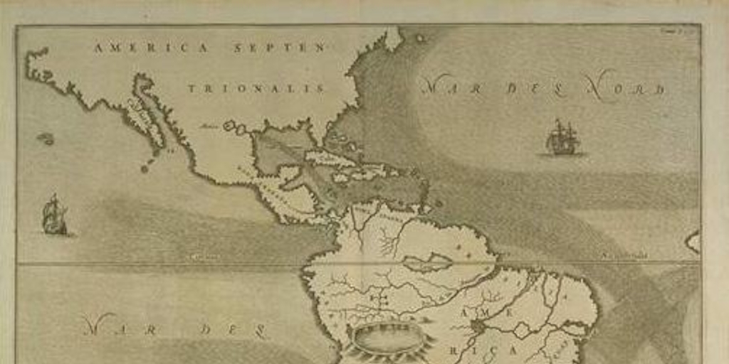 Mappa Fluxus et Refluxus, 1665