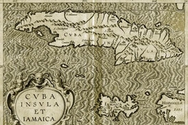 Cuba insula et Jamaica, hacia 1600