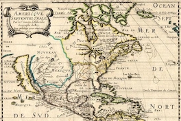 Amerique septentrionale, 1657