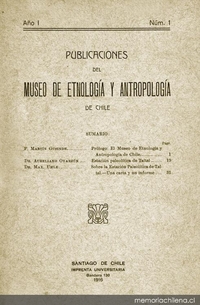 Medicina e higiene de los antiguos araucanos