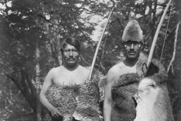 Grupo de selk'nam, hacia 1920