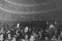 El Teatro Español de Madrid la noche del estreno de La Pérgola de las Flores, 2 de noviembre de 1961