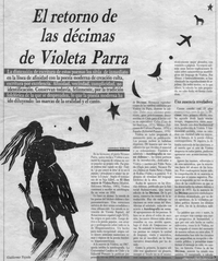 El retorno de las décimas de Violeta Parra