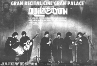 Quilapayun : gran recital cine Gran Palace