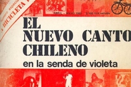 El nuevo canto chileno : en la senda de Violeta : entrevistas y canciones del canto nuevo