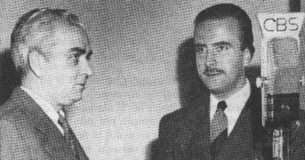 Claudio Arrau entrevistado por la CBS de Nueva York, 1941