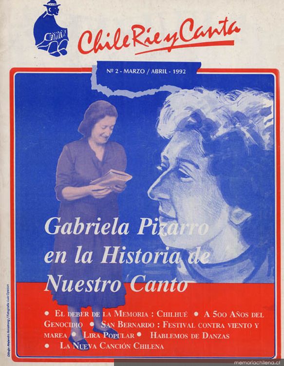 Gabriela Pizarro en la historia de nuestro canto