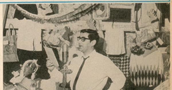 José Luis Córdova, Jefe de Programas de Radio Chilena, 1965