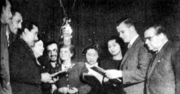 Radioteatro en Radio Bulnes, 1950