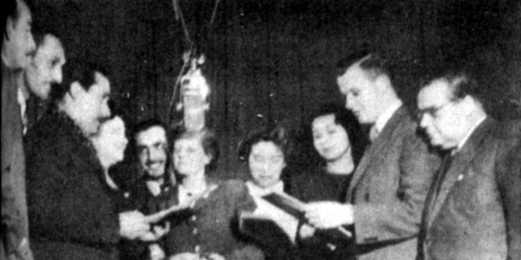 Radioteatro en Radio Bulnes, 1950