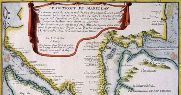 Le Detroit de Magellan, 1705