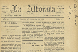 La Alborada : año 2, n° 19-42, 1906-1907