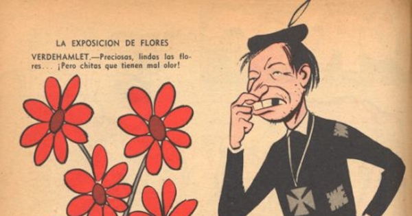 La exposición de flores