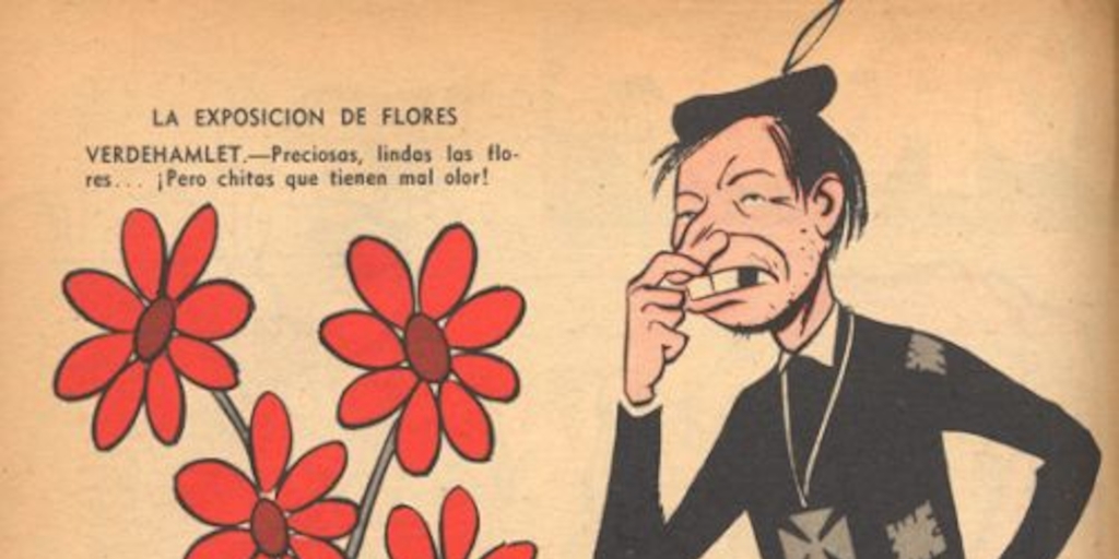 La exposición de flores